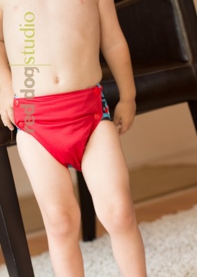 One Size Side Snap Diaper